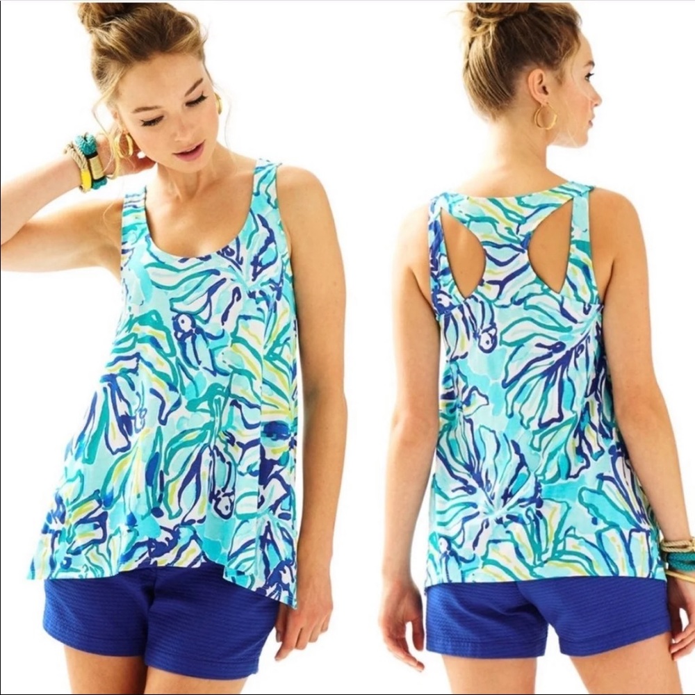 🚫 SOLD Lilly Monterey Tank Stay Cool